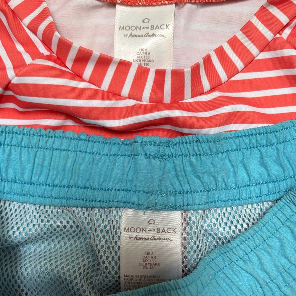 Hanna Andersson orange swim set - Picture 2 of 10